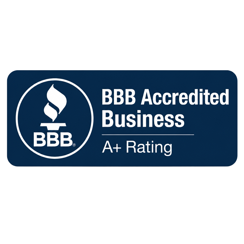 BBB Accredited Business A+ Rating